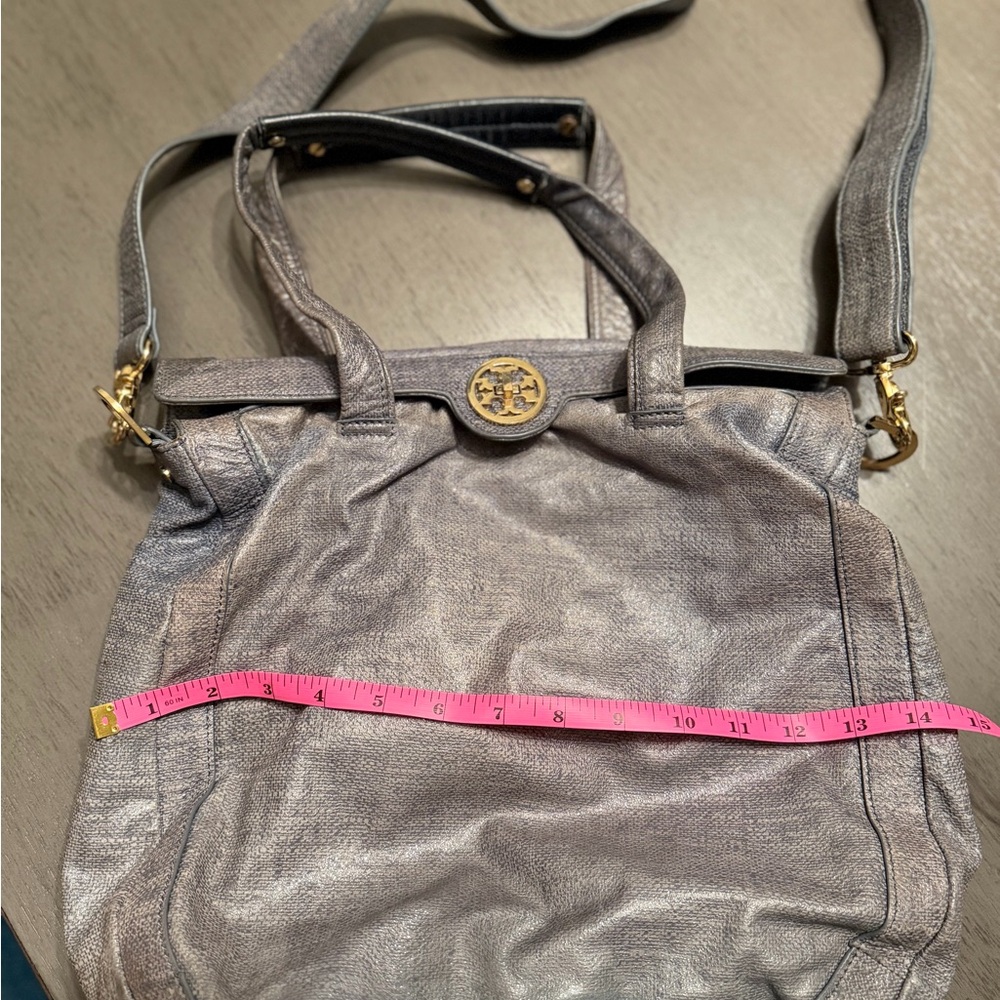 Tory Burch Stormy Gray Shoulder Bag/ Crossbody